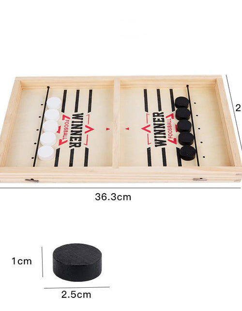 Load image into Gallery viewer, Foosball Winner Games Table Hockey Game Catapult Chess Parent-Child Interactive Toy Fast Sling Puck Board Game Toys for Children
