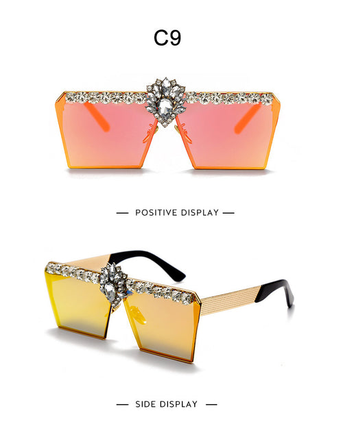 Load image into Gallery viewer, Sunglasses Ladies Fashion Glasses Square Sunglasses
