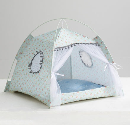 Cat Tent Cat Cat House Enclosed Pet Bed