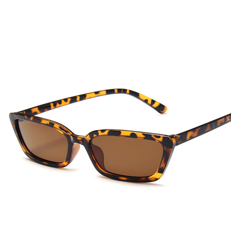 Narrow Frame Sunglasses Two-tone Sunglasses