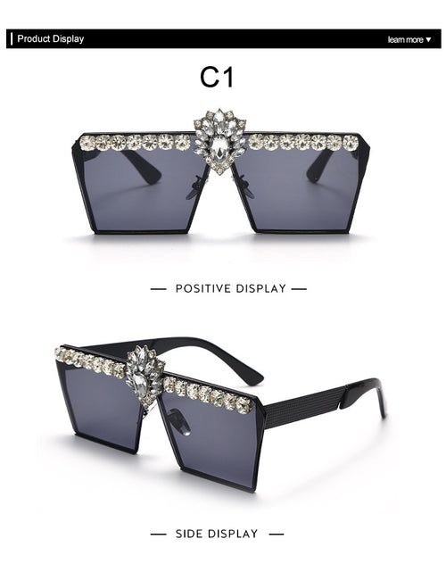 Load image into Gallery viewer, Sunglasses Ladies Fashion Glasses Square Sunglasses
