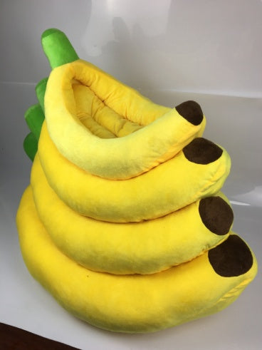 Load image into Gallery viewer, Washable Pet Banana Kennel Pet Pad
