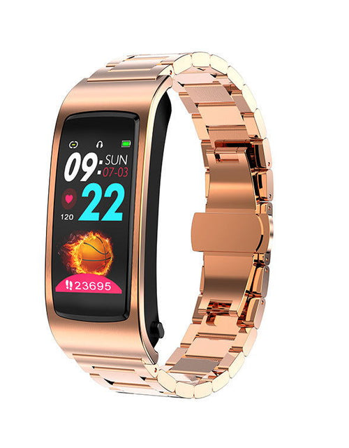 Load image into Gallery viewer, 114 Screen Information Synchronization Call Prompt K11 Call Smart Bracelet 2668south
