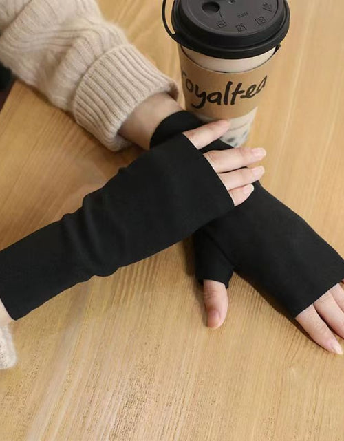 Load image into Gallery viewer, Thermal Gloves Women&#39;s Self-heating Dralon Fingerless Gloves My Store
