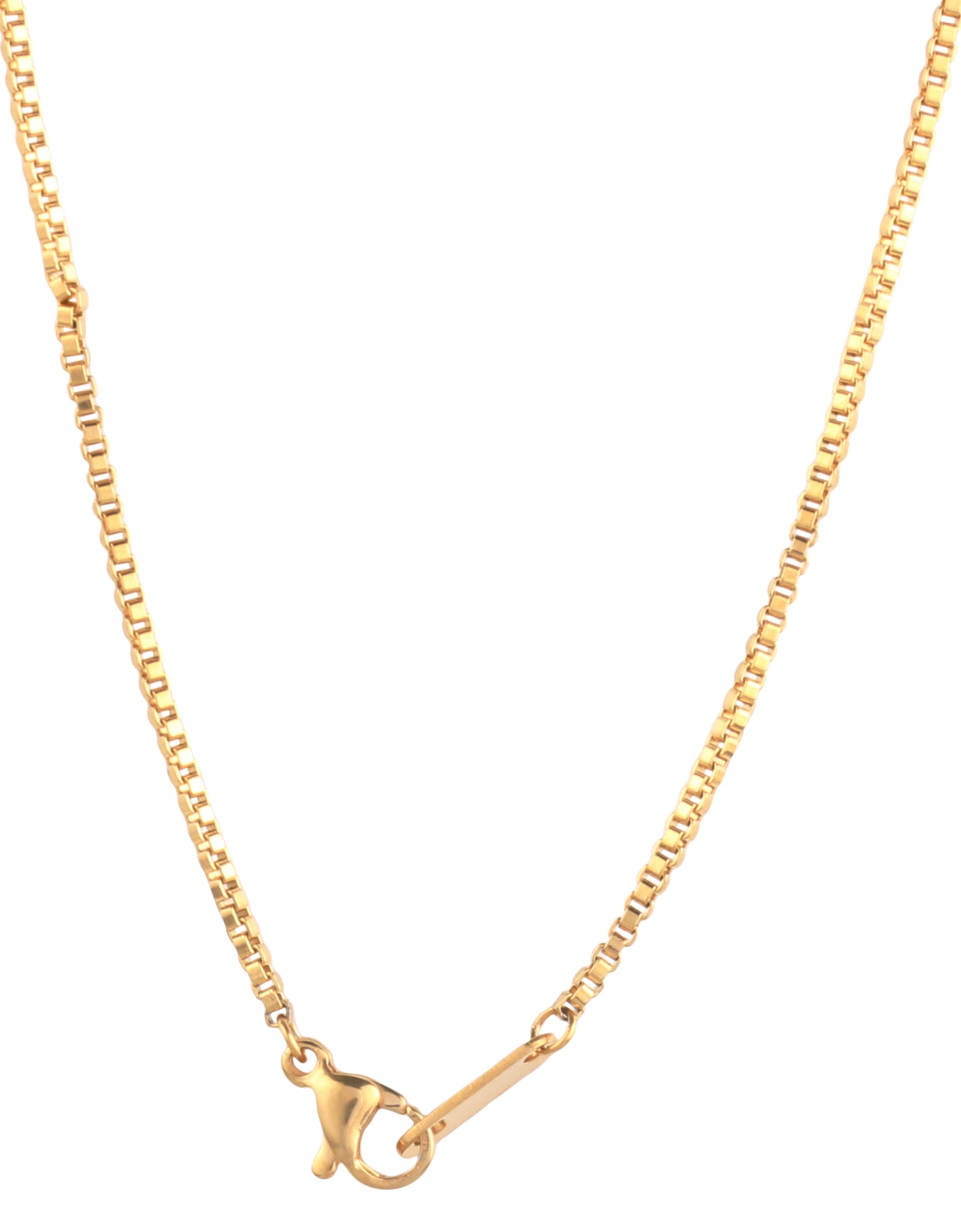 14K Gold Plated Infinity Cross Pendant Necklace 2668south