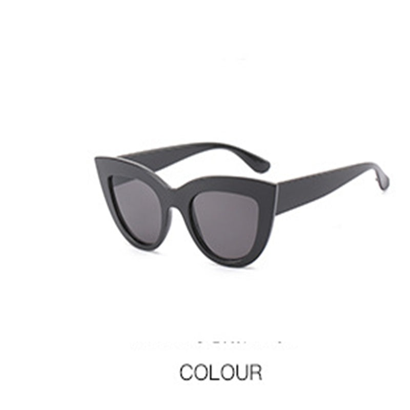 Retro Cat Eye Sunglasses Trendy Sunglasses Cross-Border Sunglasses