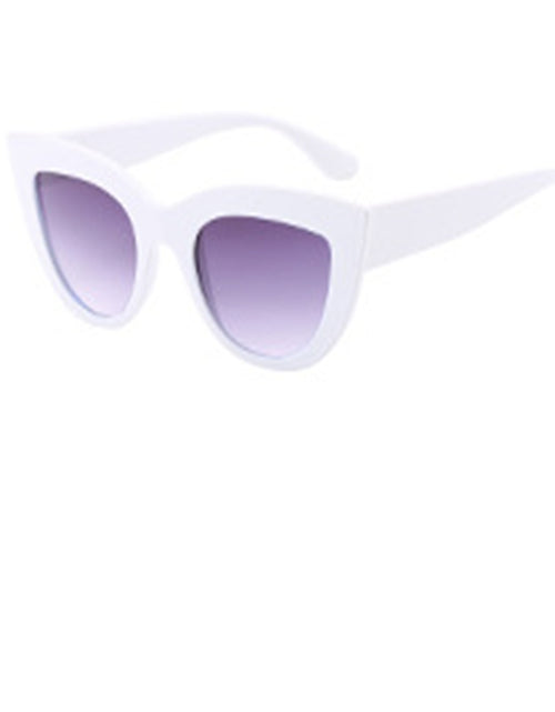 Load image into Gallery viewer, Retro Cat Eye Sunglasses Trendy Sunglasses Cross-Border Sunglasses
