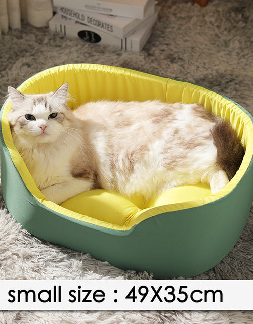 Load image into Gallery viewer, New winter pet kennel Universal washable dog kennel for all seasons Winter warm and deep sleep cat kennel for cats
