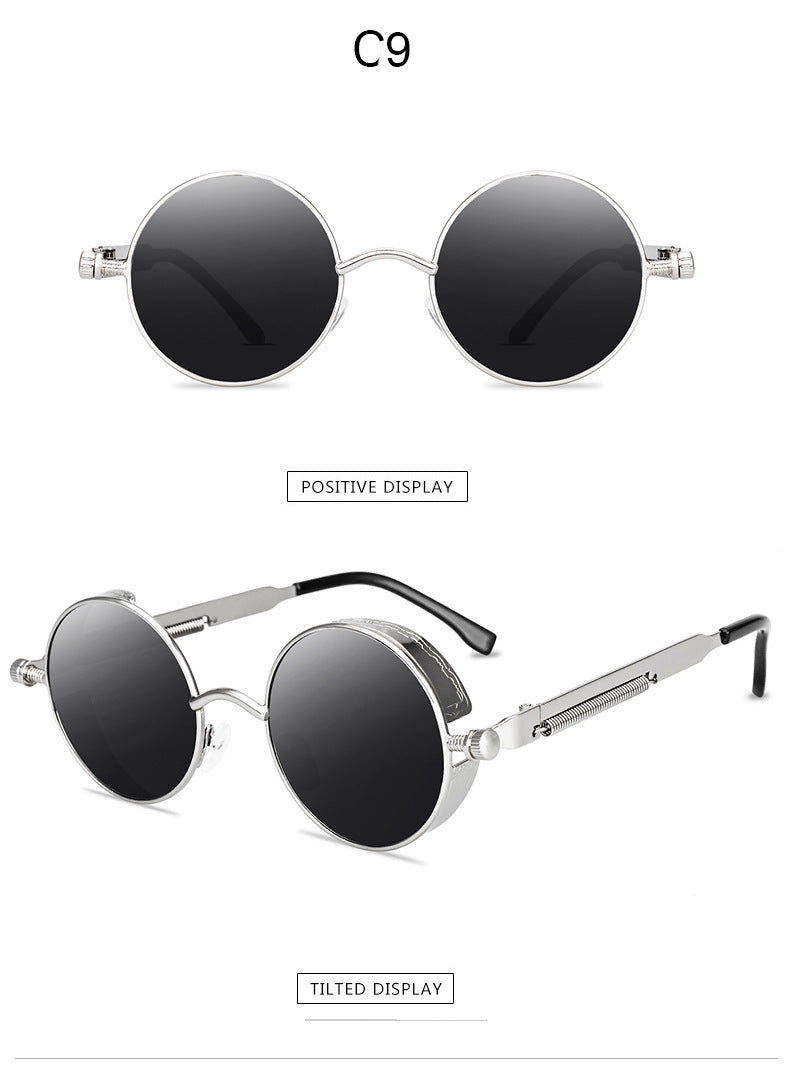 Sunglasses Steampunk Sunglasses Metal Spring Foot Sunglasses