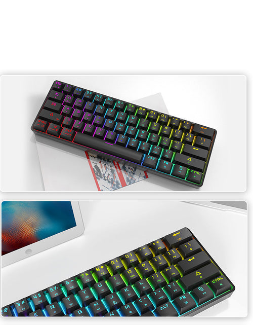 Load image into Gallery viewer, Wireless Bluetooth Mechanical Keyboard Charging Dual-mode Keyboard My Store
