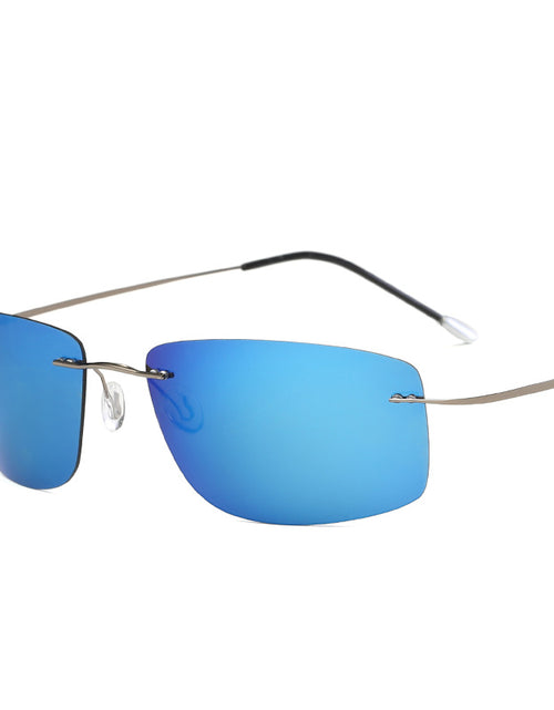 Load image into Gallery viewer, Sunglasses Rimless Pure Titanium Light Sunglasses
