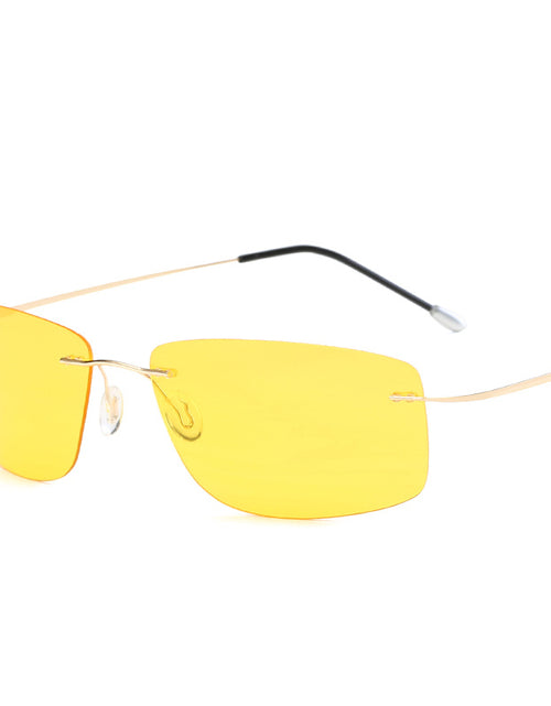 Load image into Gallery viewer, Sunglasses Rimless Pure Titanium Light Sunglasses
