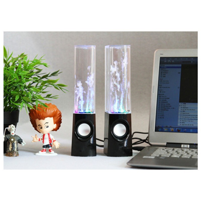 Wireless Dancing Water Speaker LED Light Fountain Speaker Home Party My Store