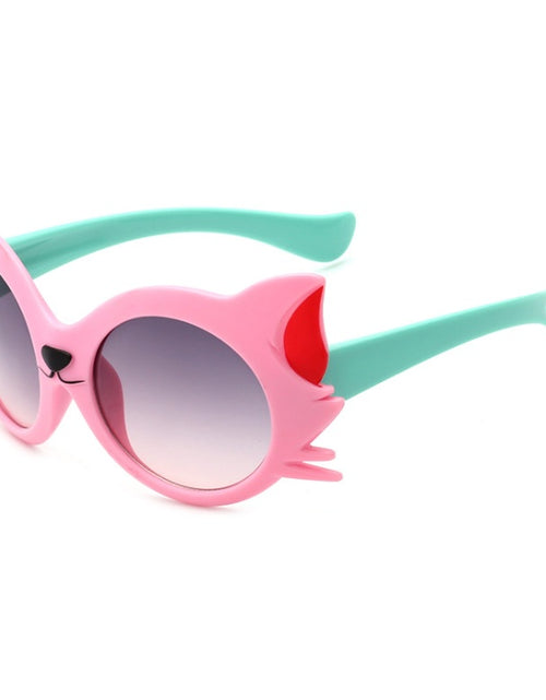 Load image into Gallery viewer, new cat eye children&#39;s sunglasses UV protection sunglasses Fashion children&#39;s sunglasses
