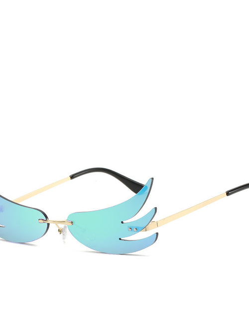 Load image into Gallery viewer, Flame sunglasses reflective sunglasses
