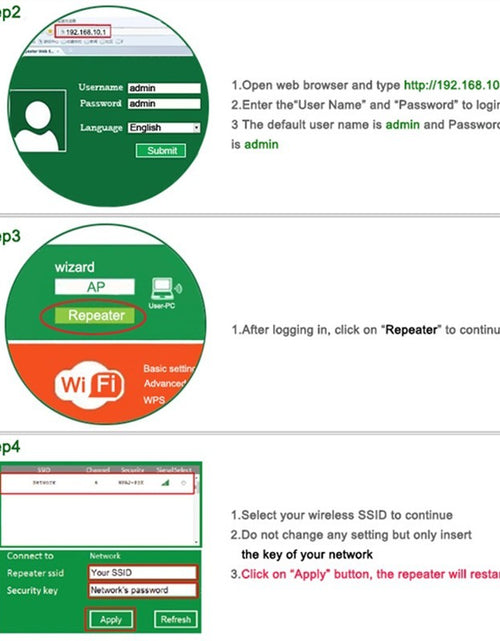 Load image into Gallery viewer, Wifi Repeater Wifi Signal Amplifier My Store
