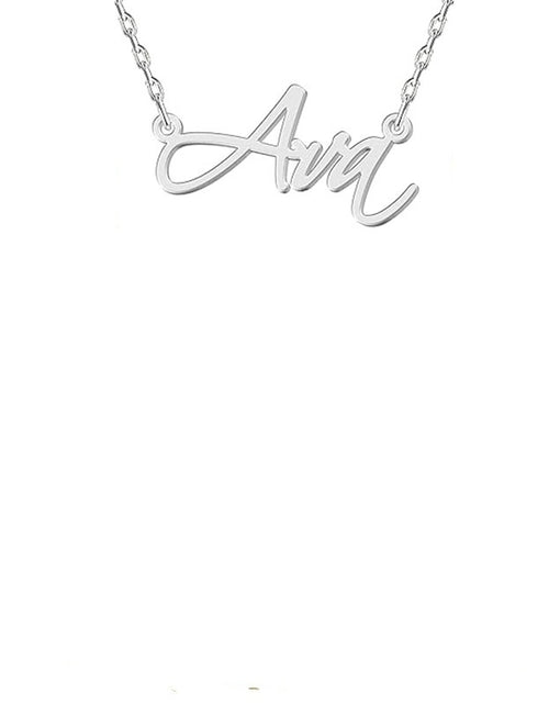 Load image into Gallery viewer, Your Name Design European And American DIY High-end Necklace My Store
