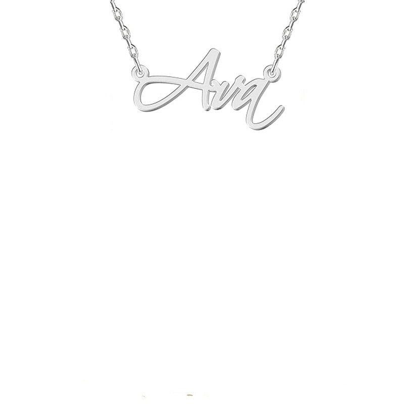 Your Name Design European And American DIY High-end Necklace My Store