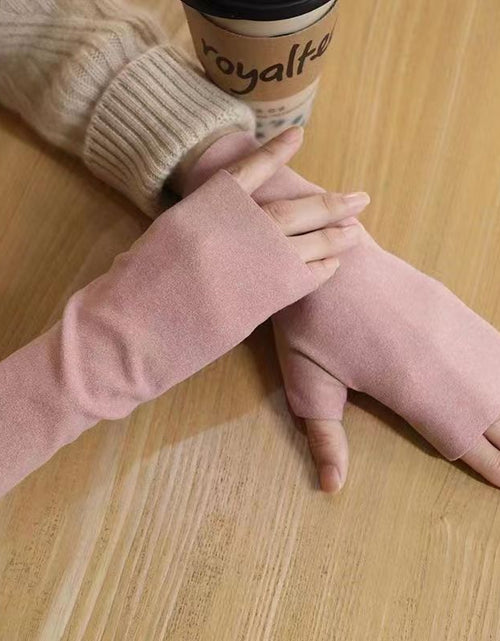 Load image into Gallery viewer, Thermal Gloves Women&#39;s Self-heating Dralon Fingerless Gloves My Store
