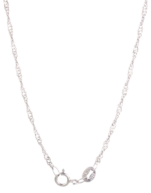 Load image into Gallery viewer, Round Knot Pendant Necklace with Cubic Zirconia
