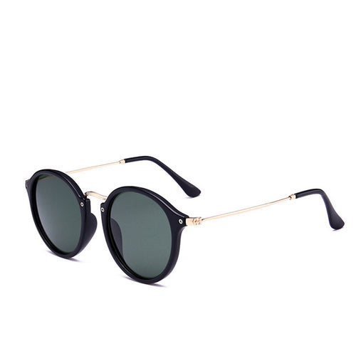 Load image into Gallery viewer, Metal Round Face Sunglasses Retro Driver Sunglasses Men And Women Sunglasses
