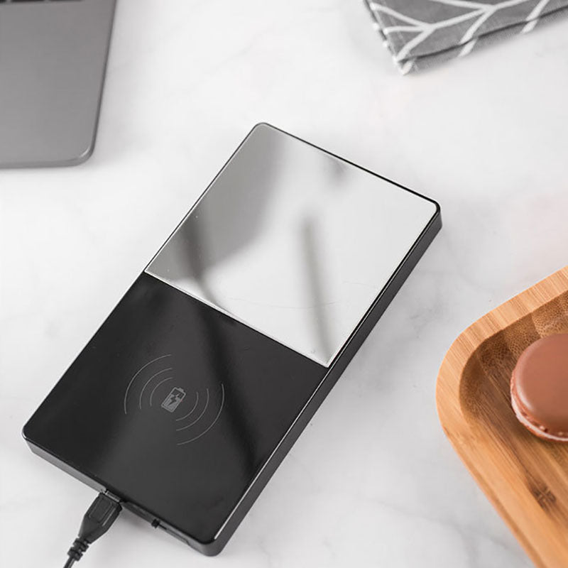 2 In 1 Heating Mug Cup Warmer Electric Wireless Charger For Home Office Coffee Milk 2668south