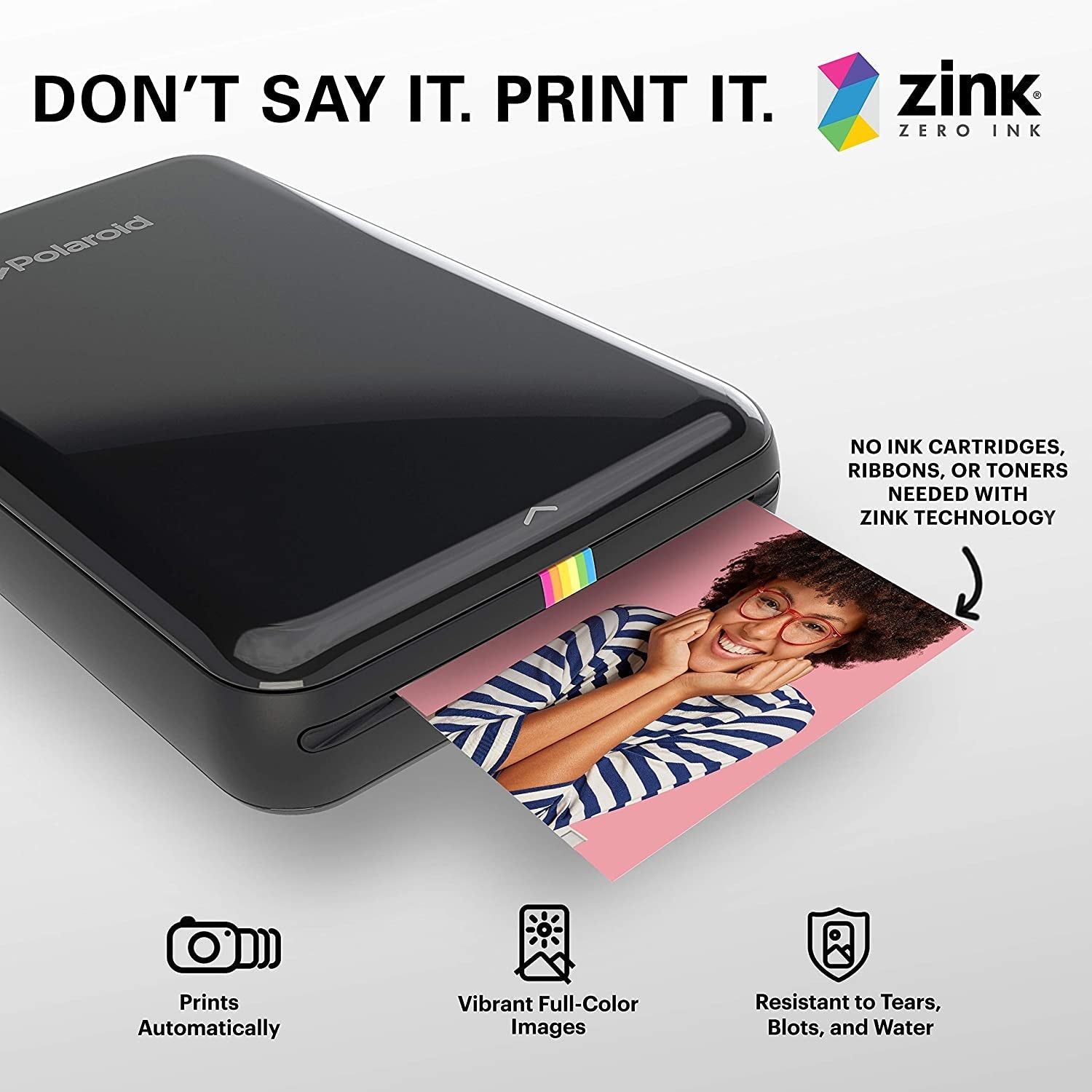 2"X3" Premium Instant Photo Paper (50 Pack) Compatible with Polaroid Snap, Snap Touch, Zip and Mint Cameras and Printers 2668south