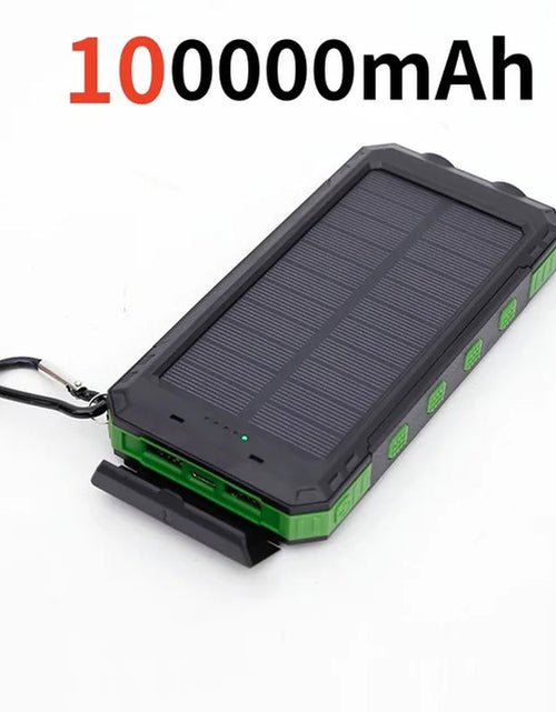 Load image into Gallery viewer, 200000Mah Solar Power Bank Outdoor Wild Fishing Camping Ultra-Large Capacity Mobile Power Portable with Compass Rapid Charging ﻿ 2668south
