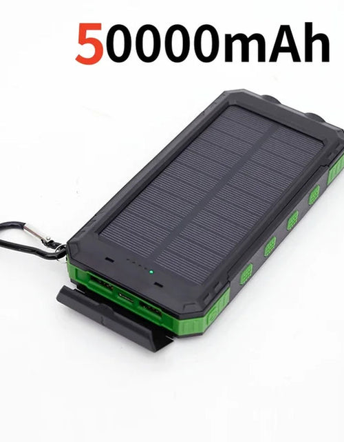 Load image into Gallery viewer, 200000Mah Solar Power Bank Outdoor Wild Fishing Camping Ultra-Large Capacity Mobile Power Portable with Compass Rapid Charging ﻿ 2668south
