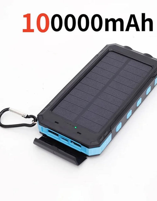 Load image into Gallery viewer, 200000Mah Solar Power Bank Outdoor Wild Fishing Camping Ultra-Large Capacity Mobile Power Portable with Compass Rapid Charging ﻿ 2668south
