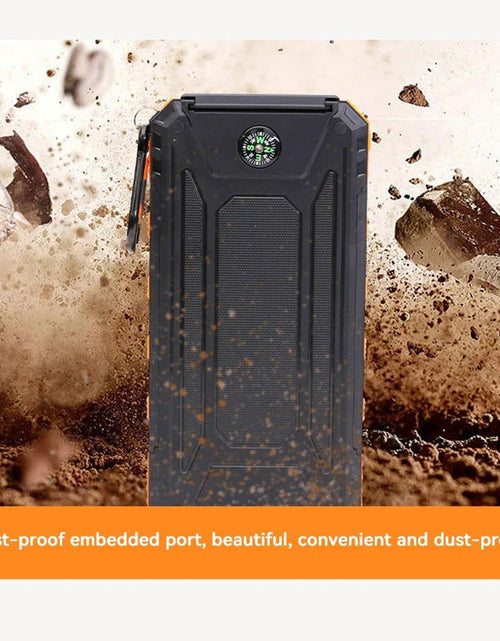 Load image into Gallery viewer, 200000Mah Solar Power Bank Outdoor Wild Fishing Camping Ultra-Large Capacity Mobile Power Portable with Compass Rapid Charging ﻿ 2668south
