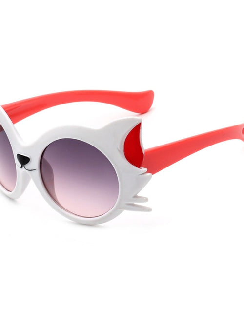 Load image into Gallery viewer, new cat eye children&#39;s sunglasses UV protection sunglasses Fashion children&#39;s sunglasses
