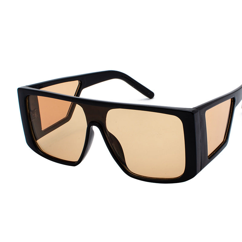 Retro sunglasses integrated sunglasses