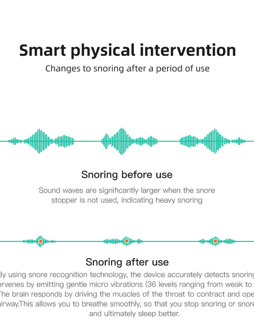 Load image into Gallery viewer, 24 Hours Bluetooth Anti-snoring Device Charge Snore Earset Sleeping Aid Snoring Analyzes Sleep Datas Good Sleep 2668south
