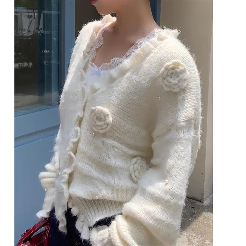 Women's Knitted Cardigan Spring And Autumn Coat My Store