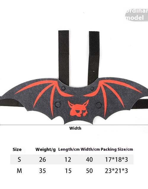 Load image into Gallery viewer, Halloween Pet Batwing Cat Pet Costume
