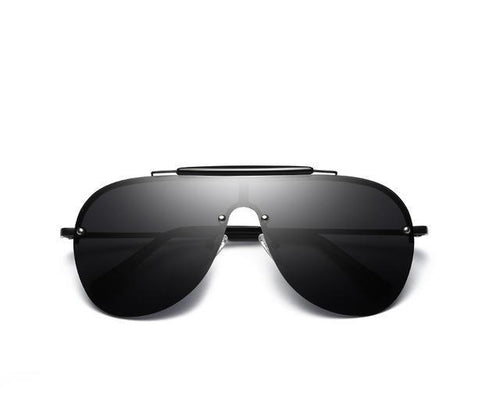 Load image into Gallery viewer, New Sunglasses Fashion One-Piece Large Frame Sunglasses Aviator Men&#39;s Sunglasses
