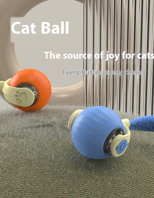 Load image into Gallery viewer, Pets Drag Ball Toy Automatic Relief Cat Teasing Ball Toys Pet Products
