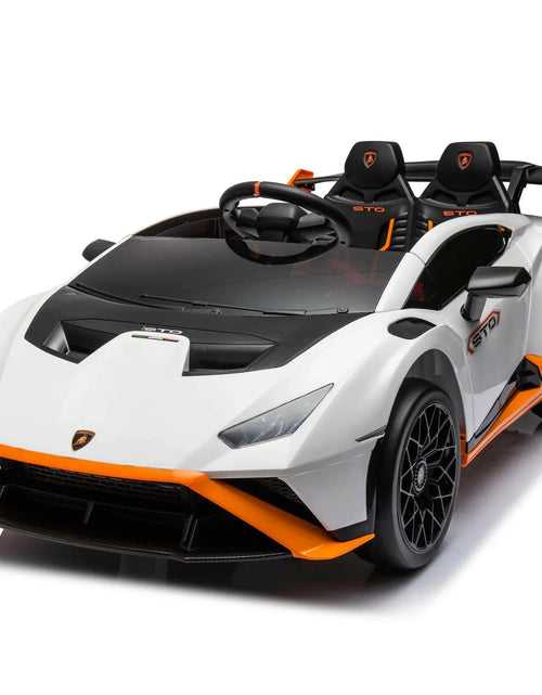 Load image into Gallery viewer, Remote Control, Licensed Lamborghini STO Battery Powered Ride
