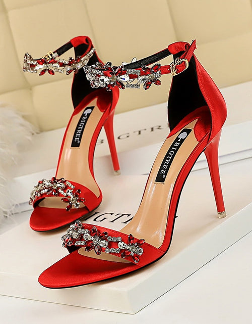 Load image into Gallery viewer, Sexy party high heels women shoes stiletto high heels
