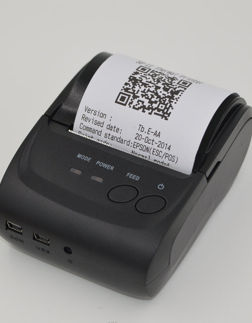 Load image into Gallery viewer, Portable Bluetooth printer My Store
