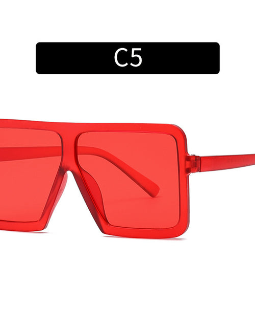 Load image into Gallery viewer, Fashion Square Sunglasses Big Frame Sunglasses
