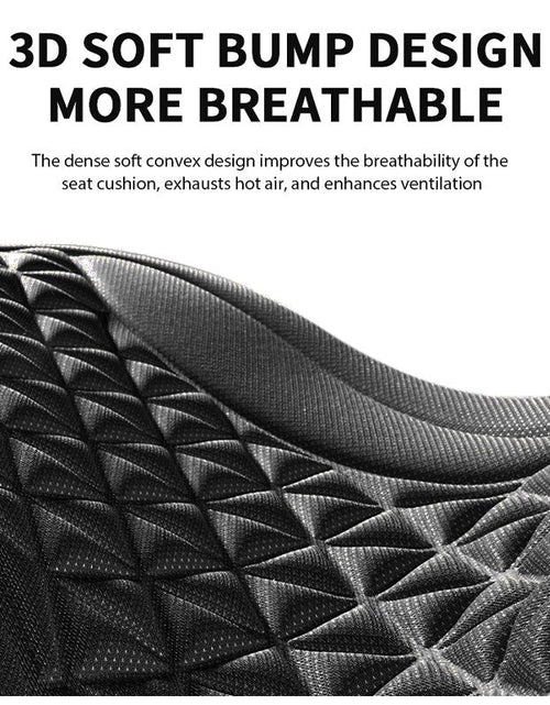 تحميل الصورة إلى عارض المعرض، 3D Breathable Car Seat Cover Summer Car Seat Cushion Convex Design for Heat Dissipation Sweatproof Universal Auto Chair Mat Pad 2668south
