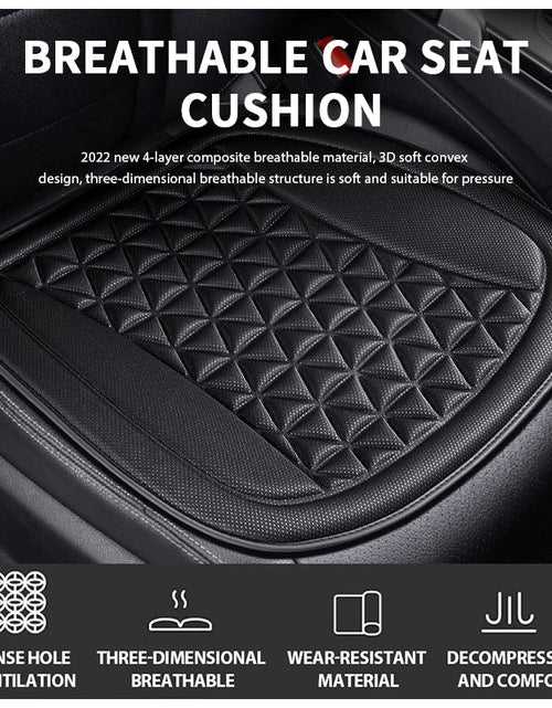 تحميل الصورة إلى عارض المعرض، 3D Breathable Car Seat Cover Summer Car Seat Cushion Convex Design for Heat Dissipation Sweatproof Universal Auto Chair Mat Pad 2668south
