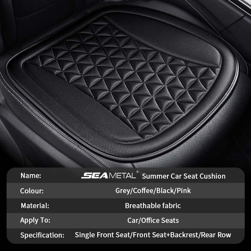 3D Breathable Car Seat Cover Summer Car Seat Cushion Convex Design for Heat Dissipation Sweatproof Universal Auto Chair Mat Pad 2668south