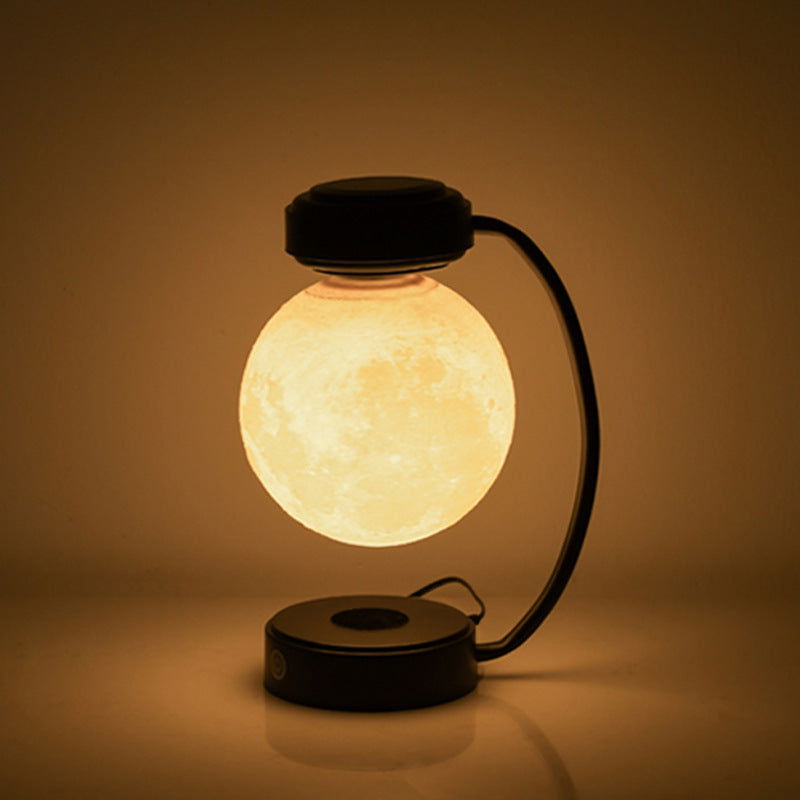 3D LED Moon Night Light Wireless Magnetic Levitating Rotating Floating Ball Lamp For School Office Bookshop Home Decoration 2668south