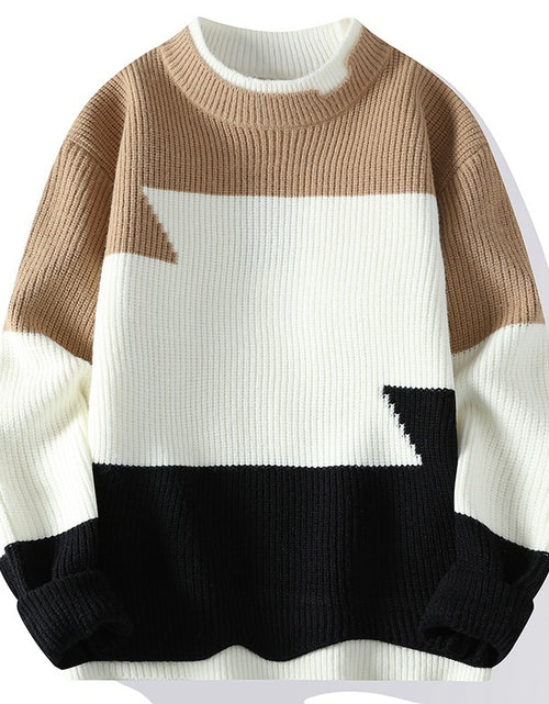 Load image into Gallery viewer, Round Neck Trend Hong Kong Style Fashion Loose Sweater My Store
