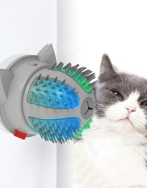 Load image into Gallery viewer, Electric Pets Cat Brush LED Toy Massager Pet Products
