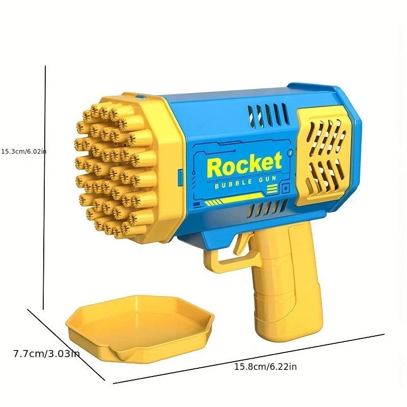 40 Hole Bubble Machine Fully Automatic Bubble Blowing Light Outdoor Bubble Machine without Battery without Bubble Water 2668south