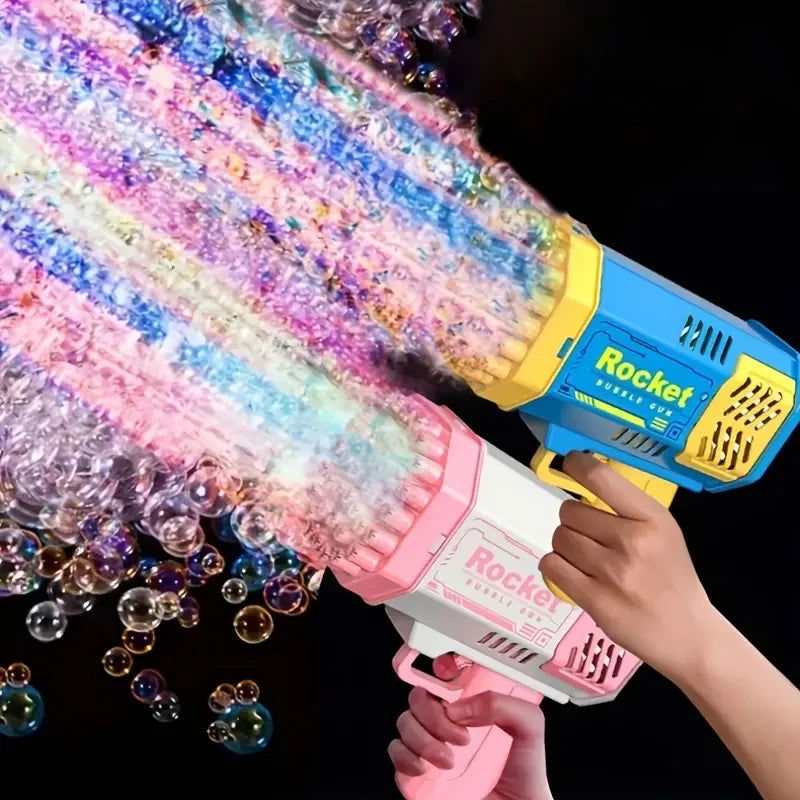 40 Hole Bubble Machine Fully Automatic Bubble Blowing Light Outdoor Bubble Machine without Battery without Bubble Water 2668south